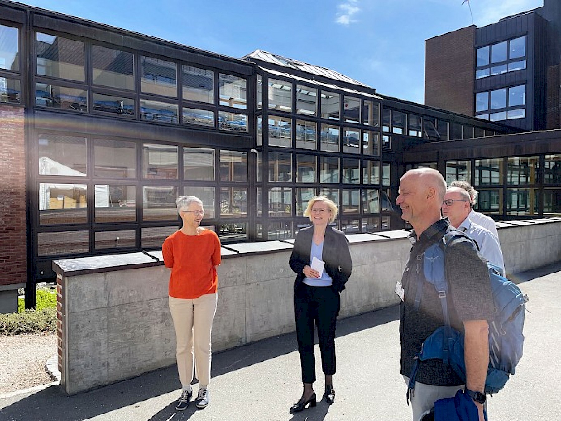 Torkil Clementsen, viseadministrerende direktør og fagdirektør på sykehuset presenterte sykehusets planer for å utvide G-fløyen utvide lokalsykehustilbudet til befolkningen og gjøre mer for flere i Oslo